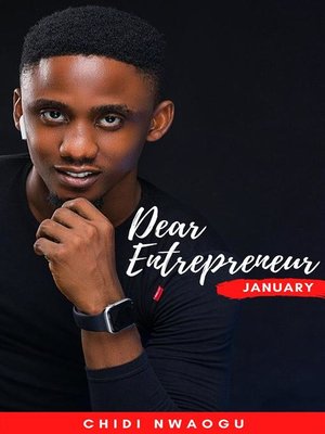 cover image of Dear Entrepreneur--January